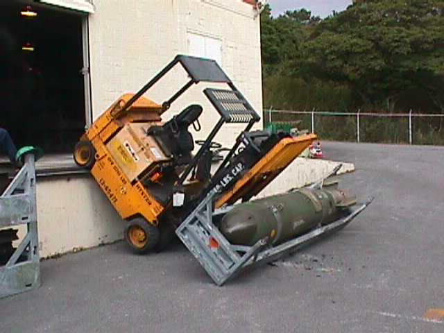 Whoops. I think that's a safety issue.